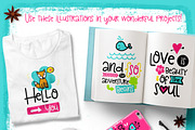 30 Funny Lettering Cards Collection!, a Card Template by Velliniki (Thumbnail 2 of 5)