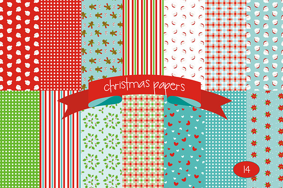 Christmas Papers preview 5