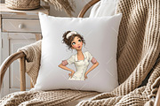 Whimsical Nurse PNG Clipart, an Illustration by OK Design (Thumbnail 5 of 6)