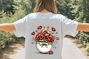 Whimsical Flowers Spring Clipart, an Illustration by Digital Artistic99 (Thumbnail 8 of 11)