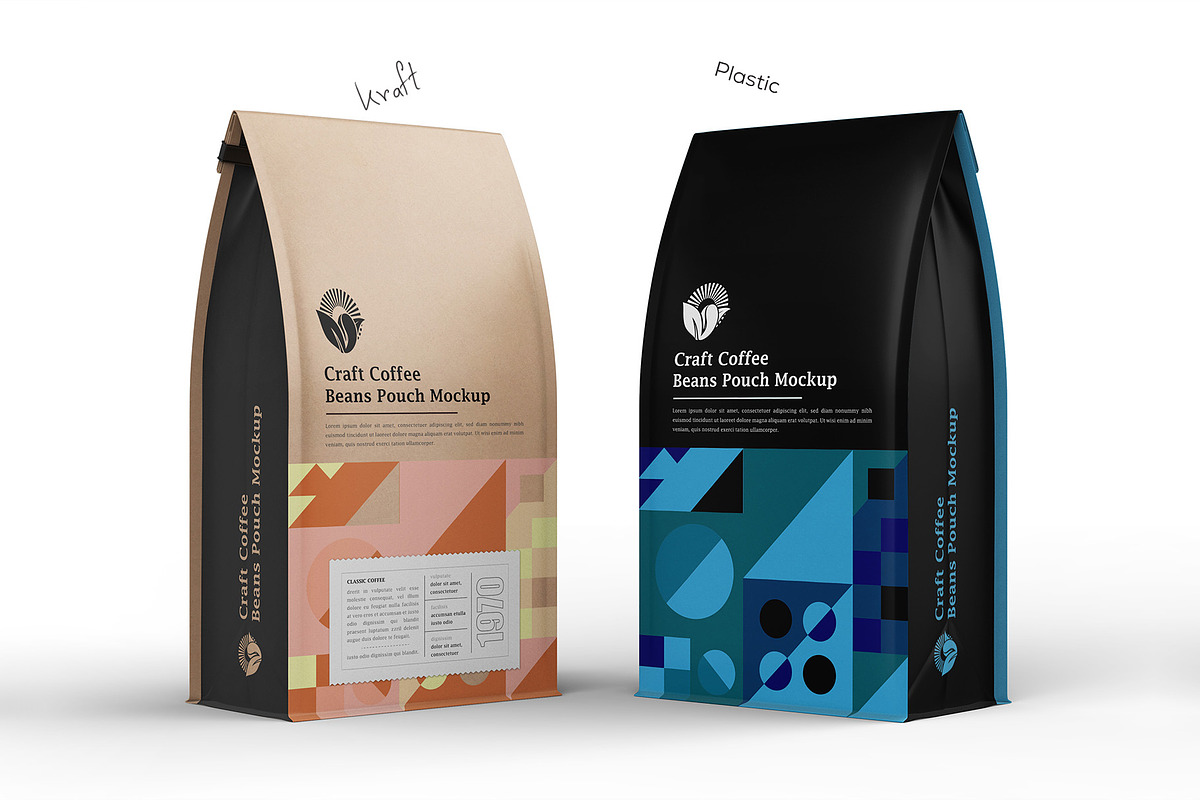 Food or Coffee Pouch Bag Mockup, a Cups & Container Mockup by Ram Studio LLC (Photo 8 of 23)