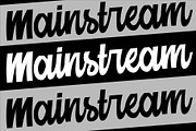 Mainstream Script, a Script Font by Debut Studio (Thumbnail 1 of 12)