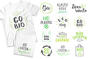Eco and Bio Hand Drawn labels, an Illustration by Lemon Workshop (Thumbnail 4 of 4)