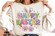 Happy Easter Rhinestone PNG, an Illustration by Daily.Designs (Thumbnail 5 of 5)