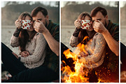 Fire and Sparks JPG photo overlays, a Plug-in Add-On by ZephyrDigital (Thumbnail 2 of 4)