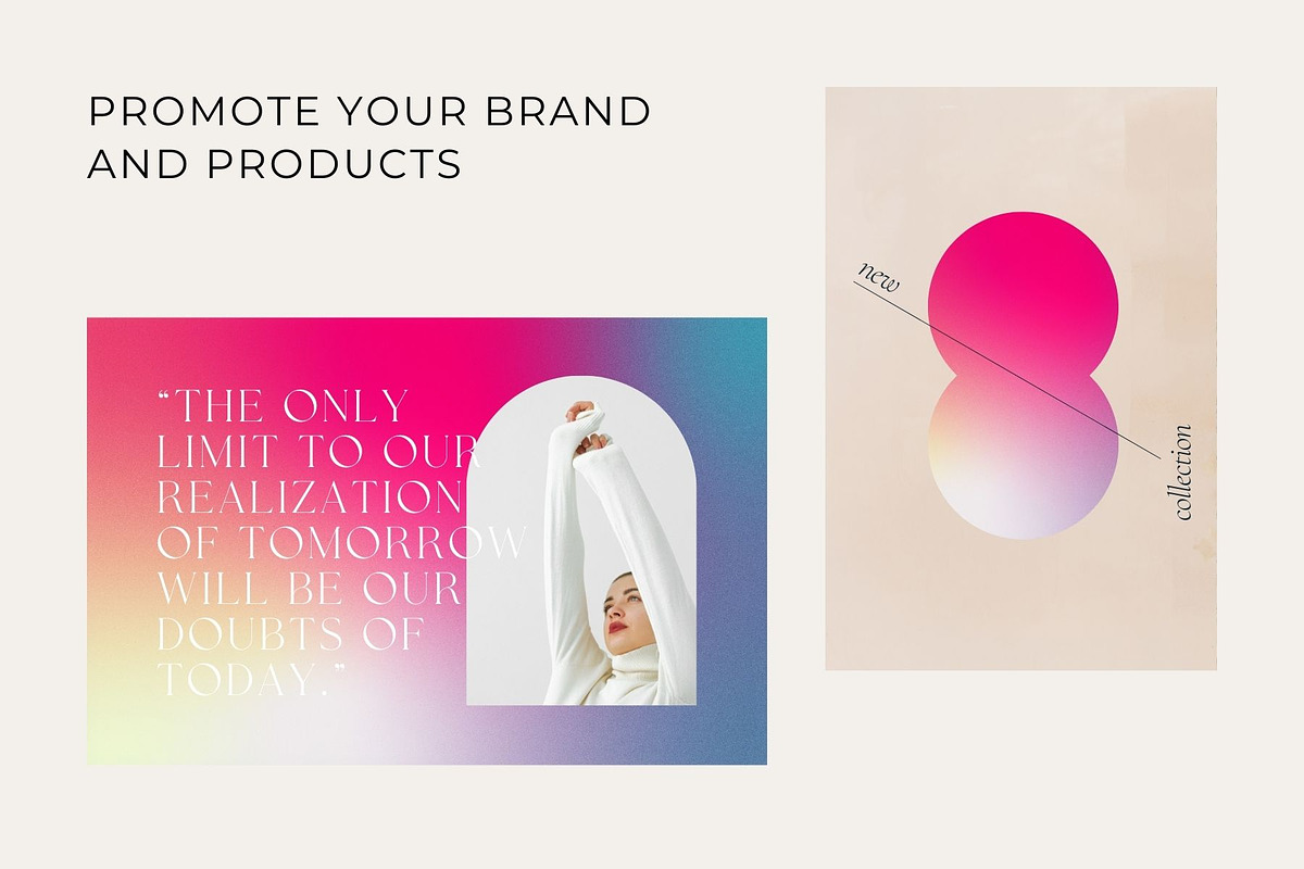 Vibrant Retro Grainy GRADIENTS, a Background Graphic by Lyrata Studio (Photo 6 of 24)