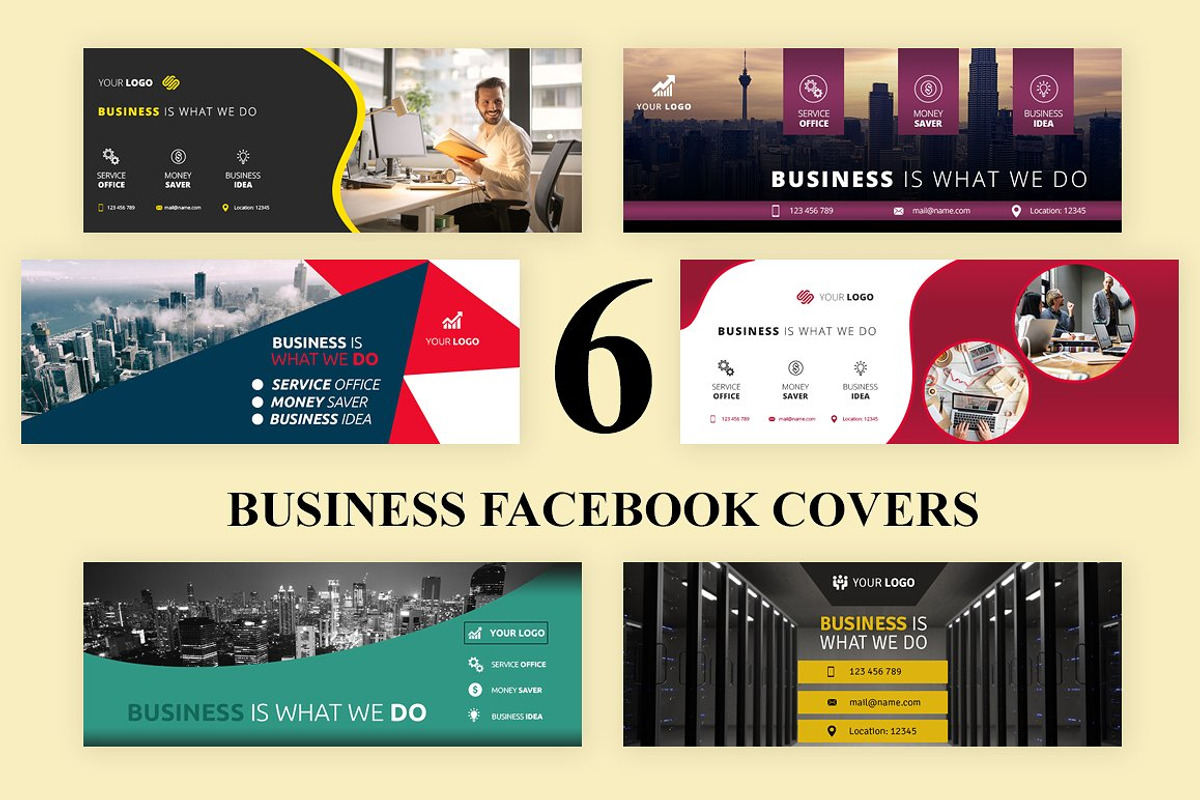 666 Facebook Covers Templates, a Social Media Template by UNIK Agency (Photo 35 of 69)