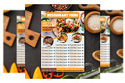 Flyer Menu, a Flyer Template by imadeDesign (Thumbnail 1 of 3)