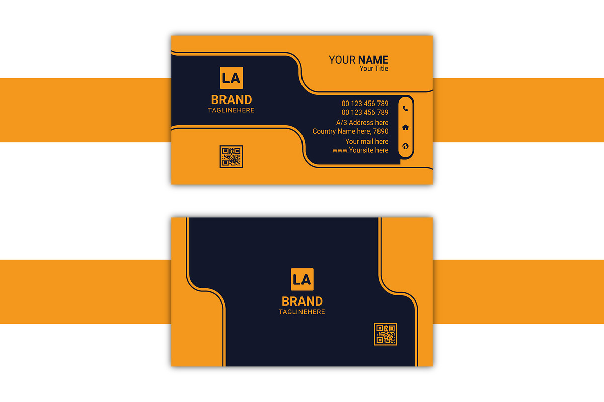 Business Card Template Design, a Business Card Template by Lakhan1998 (Photo 2 of 4)