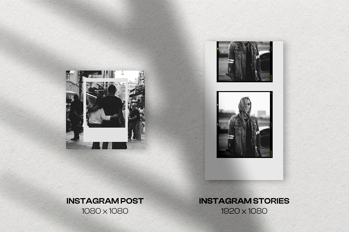 Retro Analogue Frames for Instagram, a Social Media Template by Creative Zeune (Photo 4 of 4)