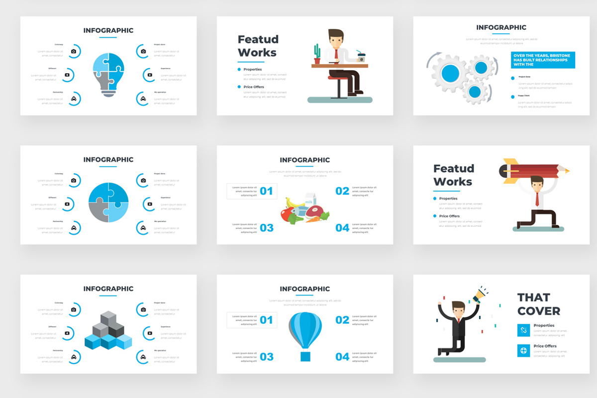 Revit Creative Google Slide Template, a Presentation Template by One Percent Studio (Photo 11 of 18)