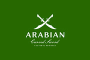 Arabian Curved Sword Logo Design, a Branding & Logo Template by Buqancreative (Thumbnail 2 of 4)