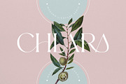 CHLARA | Modern Ligature Serif, a Sans Serif Font by Krismagraph (Thumbnail 1 of 12)