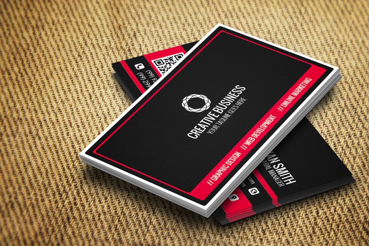 Modern Corporate Business Card CM014, a Business Card Template by annozio (Photo 2 of 4)