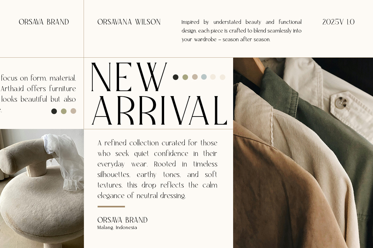 Marquis - Elegant Modern Serif, a Serif Font by roomspace creative lab (Photo 11 of 14)