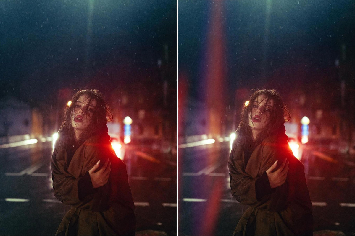 Film Light leak overlays, a Social Media Template by Presets store (Photo 6 of 10)