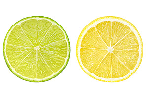 Slices Of Citrus Fruits