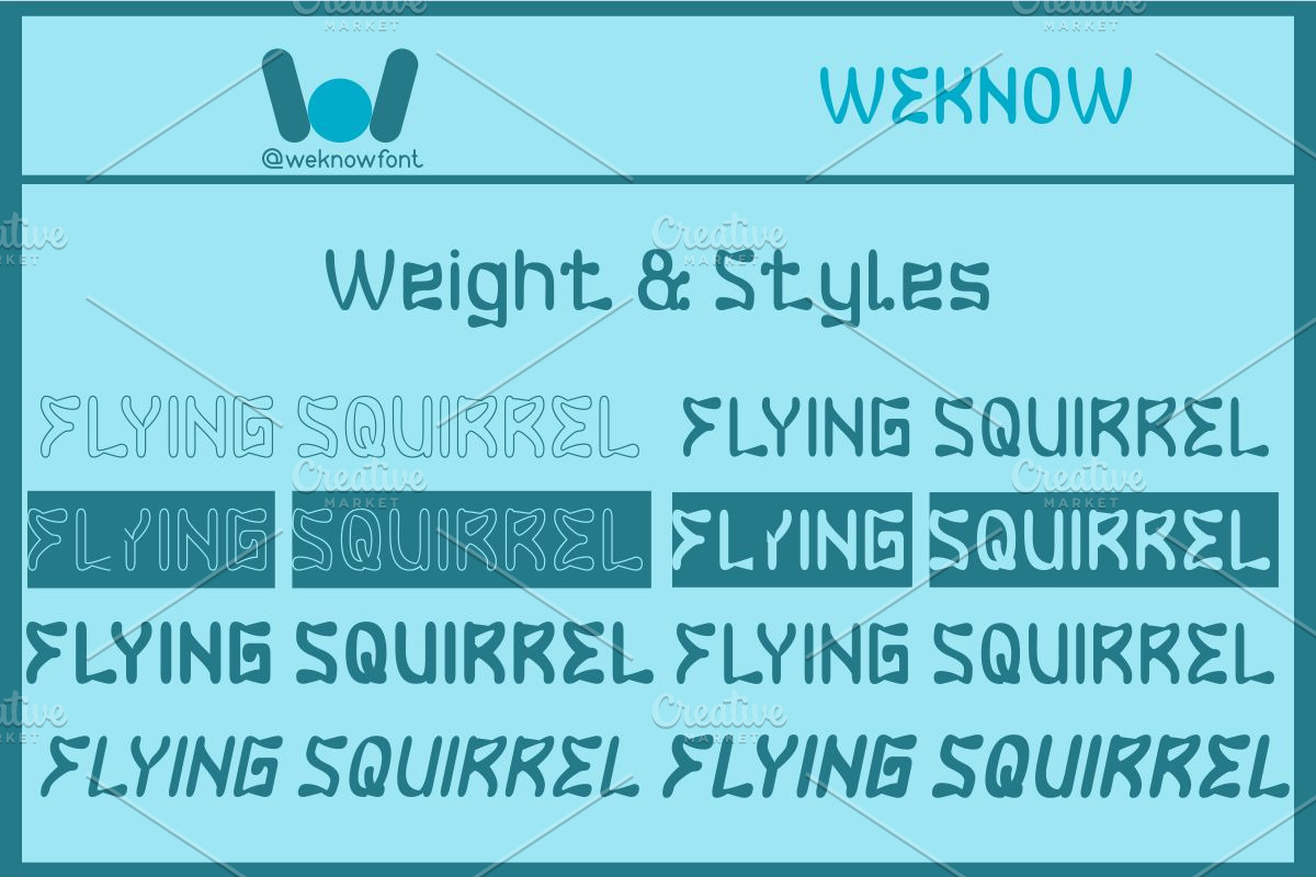 Flying Squirrel font, a Font by weknow (Photo 7 of 8)