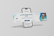 Carousel Branding Mockup, an iPhone Mockup by Difa Design (Thumbnail 5 of 5)