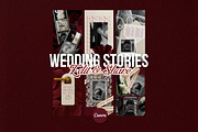 Wedding IG Story Templates | Canva, a Social Media Template by TrendyliciousStore (Thumbnail 1 of 4)
