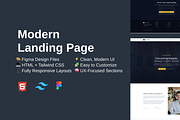 Law Firm Landing Page, a HTML Template by PetersTouch Creative (Thumbnail 1 of 3)