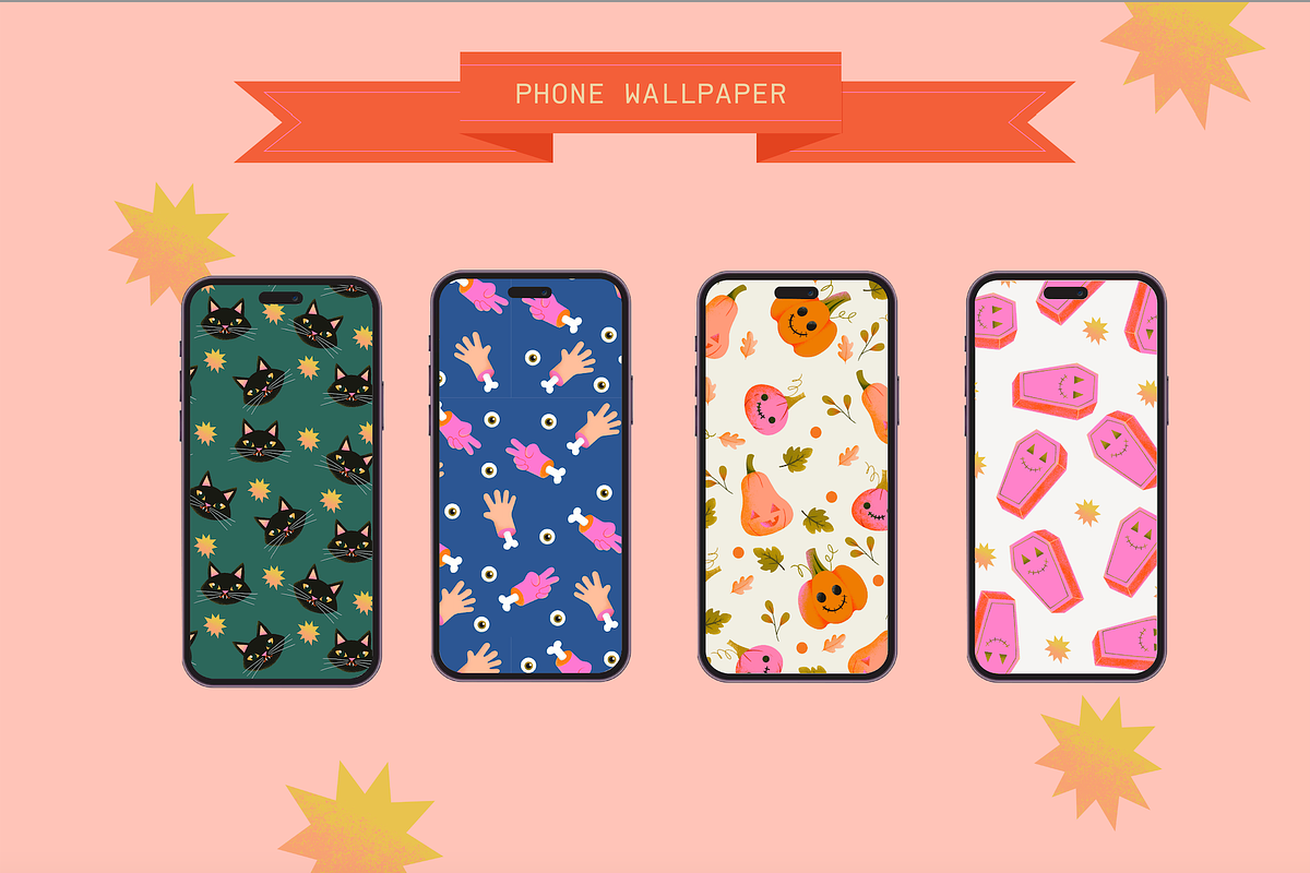 Halloween Clipart Pack, a Seasonal Illustration by selintahtakilic (Photo 4 of 6)