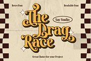 Mocha Brown - Unique Retro Font, a Serif Font by Say Studio (Thumbnail 6 of 12)