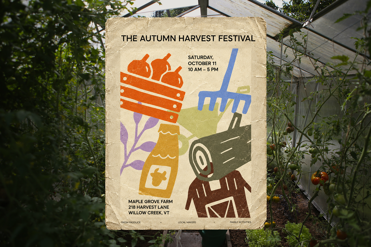 Autumn Farm | Harvest Rustic Pack, an Object Illustration by Nutalin Art (Photo 5 of 12)