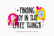 Cuddly Bubblebee - Playful Typeface, a Sans Serif Font by Imoodev (Thumbnail 2 of 4)