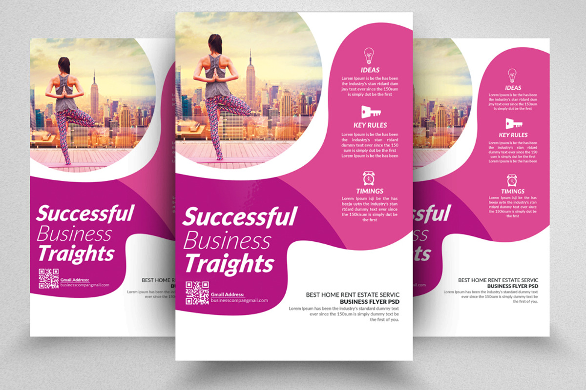100 Business Flyers Mega Bundle, a Flyer Template by Design Up (Photo 46 of 100)
