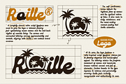 Roille Retro Script Classic, a Script Font by Typetemp Studio (Thumbnail 19 of 23)