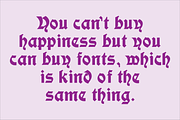 Display Gothic Font, a Blackletter Font by GG Design (Thumbnail 8 of 10)
