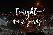 Midnight, a Script Font by artisans (Thumbnail 2 of 6)