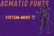 Acmatic, a Sans Serif Font by twinstd (Thumbnail 6 of 10)
