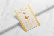 Stoller Balloonies Baby Shower Invit, an Invitation Template by Fannan Studio (Thumbnail 2 of 3)