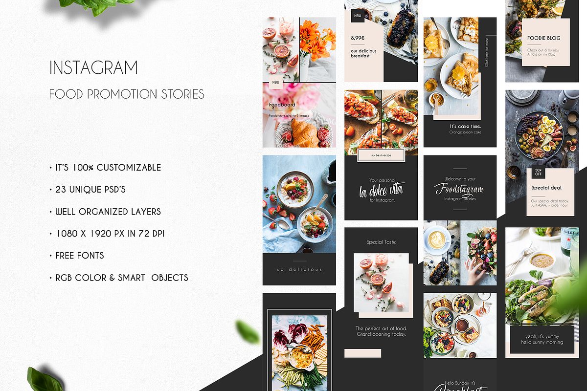 Instagram Stories Template Bundle, a Social Media Template by khoai_tây (Photo 8 of 12)