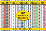 Decorative Borders, a Pattern Graphic by dacascas (Thumbnail 1 of 3)