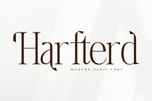 Harfterd Modern Serif Font