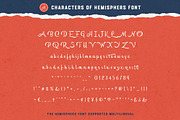 Hemisphers - Font Collection, a Slab Serif Font by Runsell Studio (Thumbnail 14 of 14)