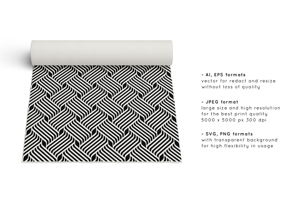 GEO | Seamless Patterns Set, a Pattern Graphic by Curly_Pat (Photo 9 of 9)