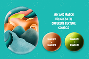 SHADER BRUSHES FOR PROCREATE, a Brush Add-On by seamless team (Thumbnail 4 of 5)
