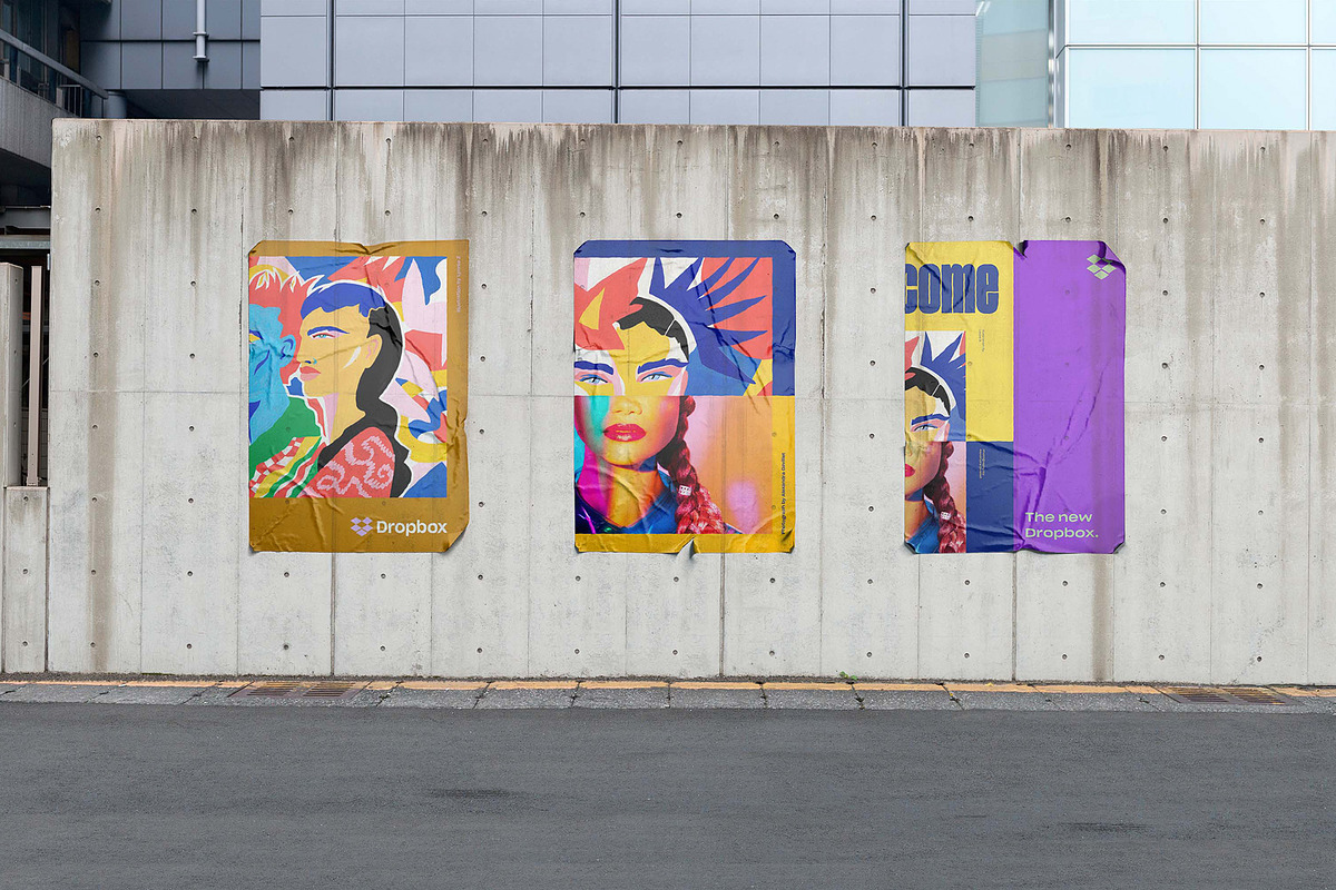 Poster Urban Street Mockup - PSD, an Advertising Mockup by Asylab