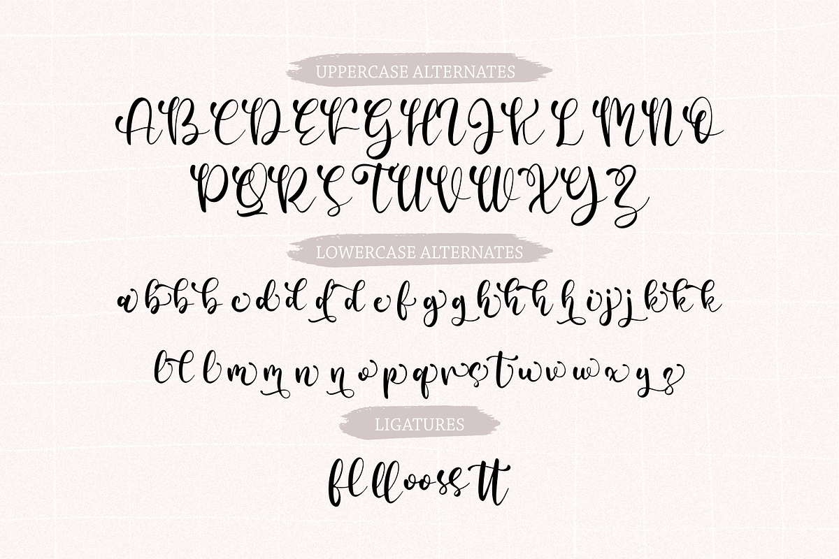 Moon Preety, a Script Font by Forberas Club (Photo 7 of 8)