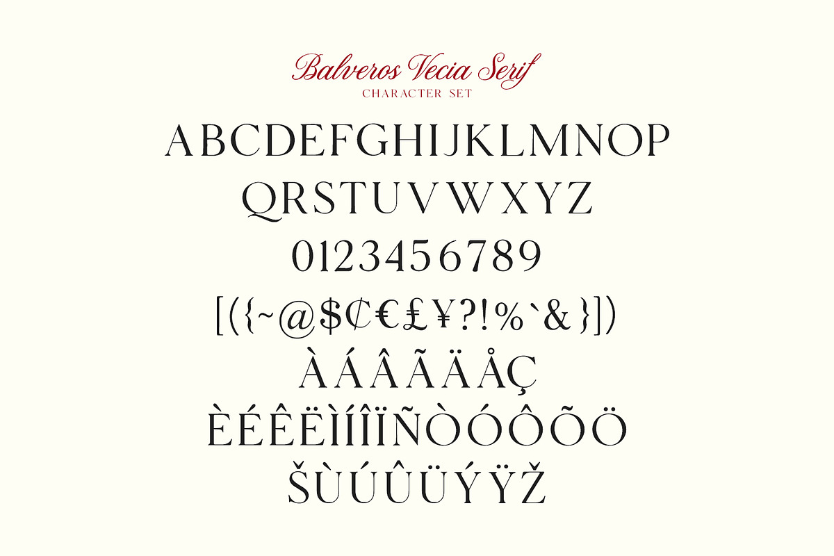 Balveros Vecia Font Duo, a Script Font by Maulana Creative (Photo 5 of 7)