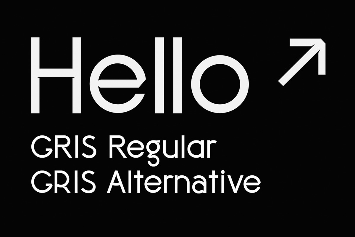 Gris Typeface