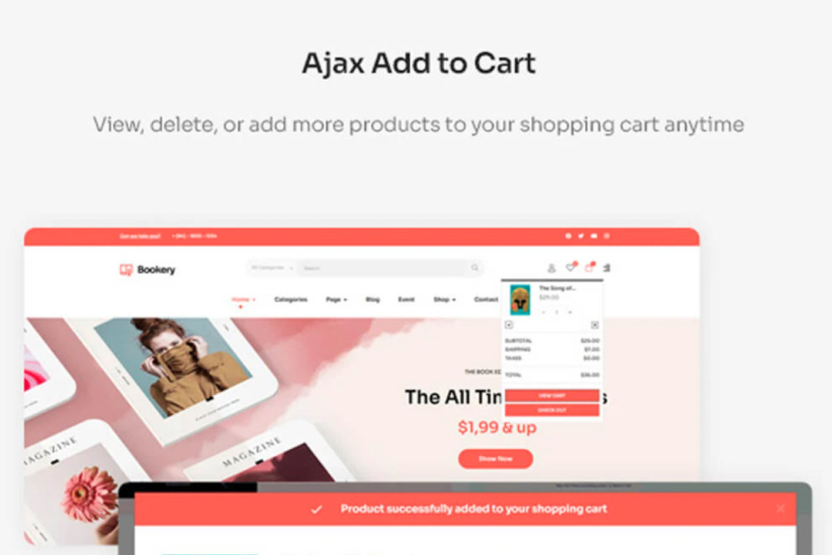 Leo Bookery – Online Book Store, a Websites & App Template by LeoTheme (Photo 7 of 17)