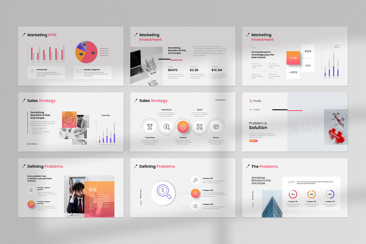 Business Plan Powerpoint Template, a Presentation Template by GoldenPixelStudio (Photo 19 of 29)