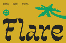 CS Flare – Reverse Contrast Font