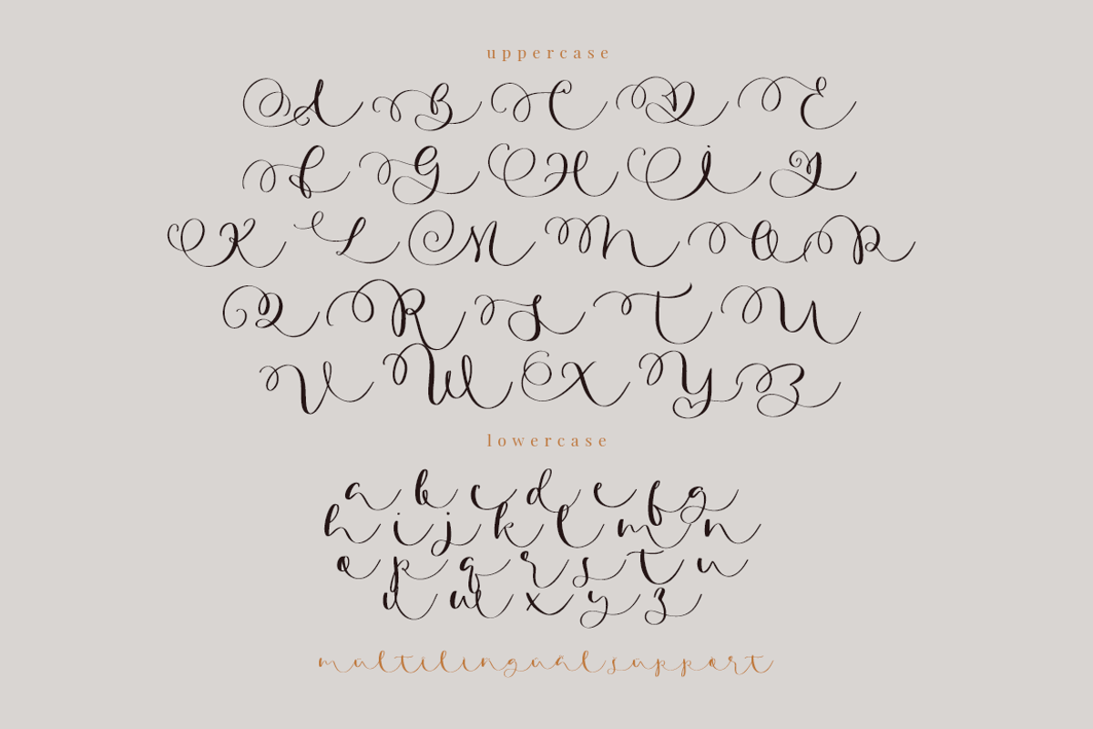 Curly Script | A Handwritten Font, a Script Font by Colllab Studio (Photo 5 of 19)