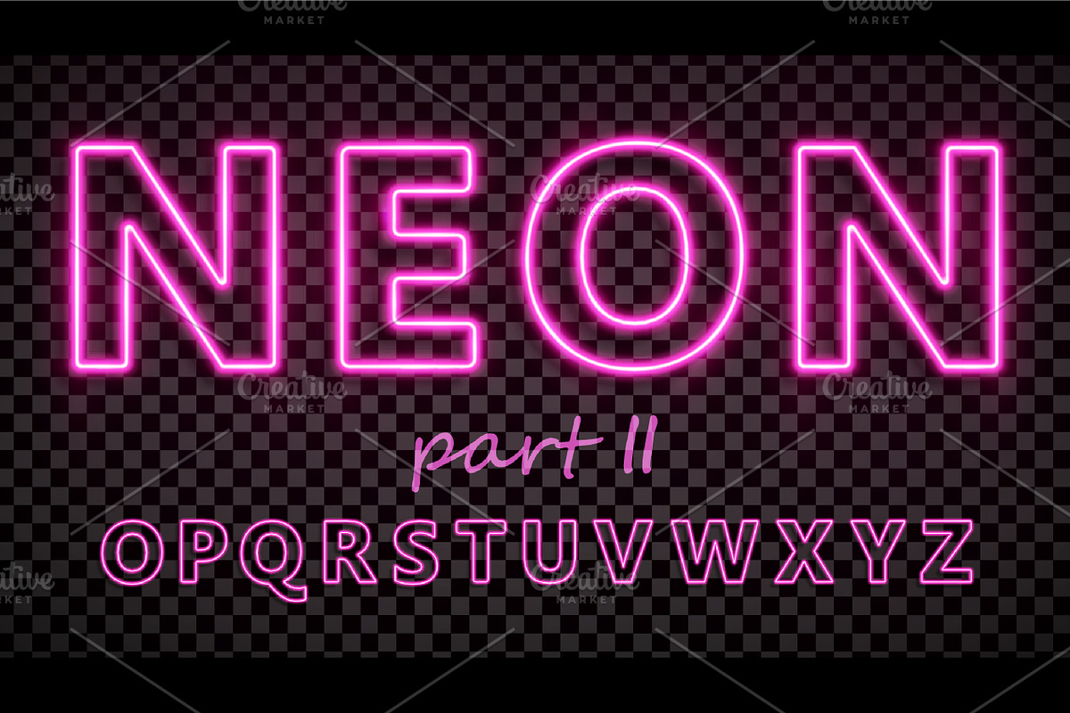 Vector detailed NEON Big pack!, a Technology Illustration by PhotoVector (Photo 3 of 11)